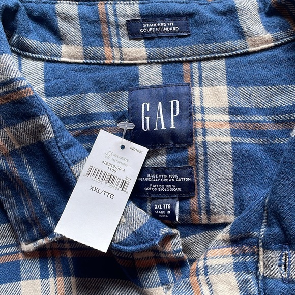 Gap long sleeve flannel - Picture 2 of 3